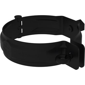 COLORDUR ø 100 mm - Objímka svodu pro šroub M10 - RAL 9005 Černa