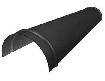 Oplechování krytiny STUCCO - Hřebenáč malý Stucco P.10 - Světle šedá