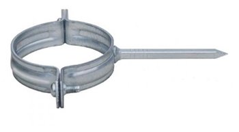 Titanzinkové svody 80 mm - Objímka svodu trn 200 mm
