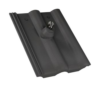 Classic Novo - Hromosvodová taška - Břidlicově černá