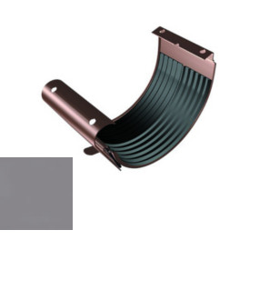 Okapový systém 125 - SP 125 žlabová spojka - RAL 7024 Grafitová šeď