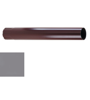 Svody 100 - Svod 100 svodová roura d. 1 m - RAL 7024 Grafitová šeď