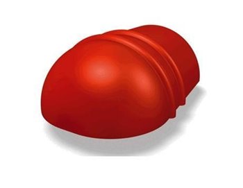 Oplechování krytiny STUCCO - Ukončovací hřebenáč Stucco P.10 - Světle šedá