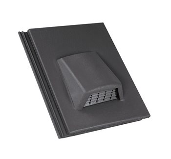 Tegalit Novo - Odvětrávací taška - Břidlicově černá