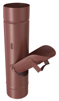 Pozink-lak svody 80 mm - Odvaděč vody 80 mm - RAL 3009 Tmavě červená