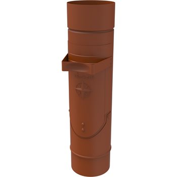 COLORDUR ø 80 mm - Odvaděč vody ø 80 mm - RAL 8004 cihlově červená
