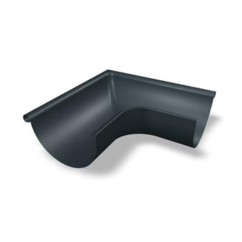 Žlaby Prefa 250 mm P.10 - Roh vnější 250/90° - Antracitová