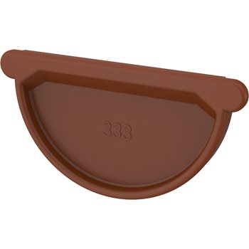 COLORDUR 250 mm - Čelo nasouv. s těsněním 250 mm - RAL 8004 cihlově červená
