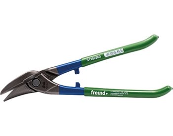 Nůžky na plech - Ideal nůžky NEREZ pravé 260 mm, PVC, HRC 59 - Zelená