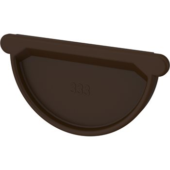 COLORDUR 250 mm - Čelo nasouv. s těsněním 250 mm - RAL 8017 Hnědá