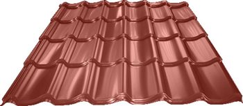 Satjam ROOF - RC Tašková tab. 1100 PES 25 - RAL 8017 Hnědá